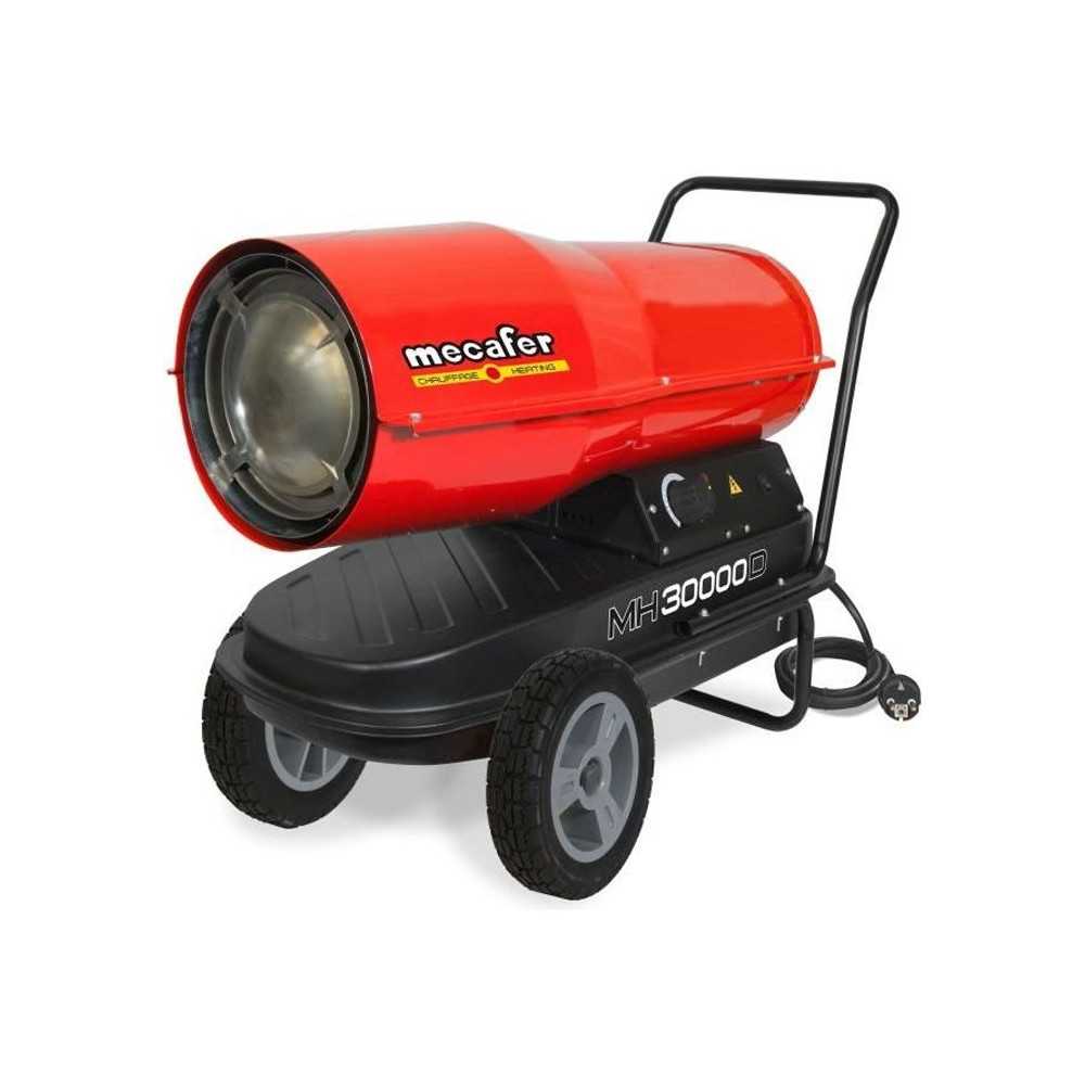 MECAFER Building heating / Hot air gun Diesel / Fuel with built-in tur