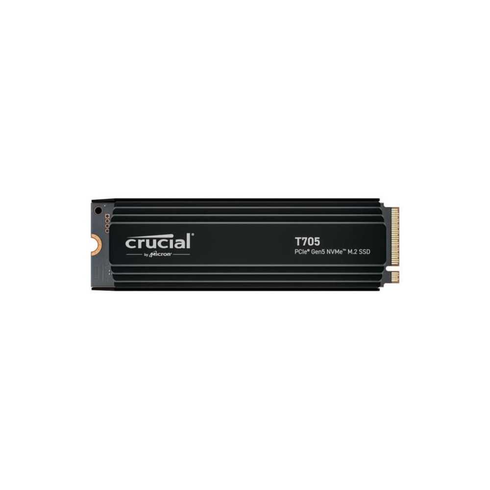 Internal Gaming SSD with Premium Heatsink - CRUCIAL - T705 SSD 1TB PCI