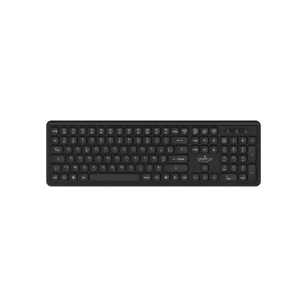 Eco-friendly wired keyboard - MOBILITY - USB-A - Black