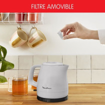 MOULINEX Electric kettle 0.8 L, Removable anti-scale filter, Auto shut