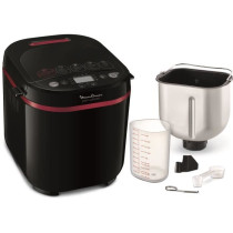 MOULINEX - Fun Bread 1kg-bread machine 17 programs, color black and pu