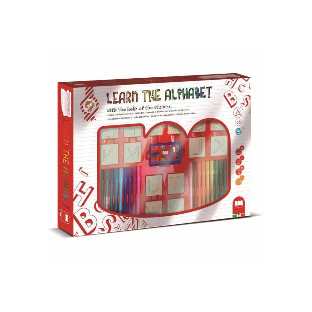 Learn the alphabet box set - MULTIPRINT - 1941 - capital letters