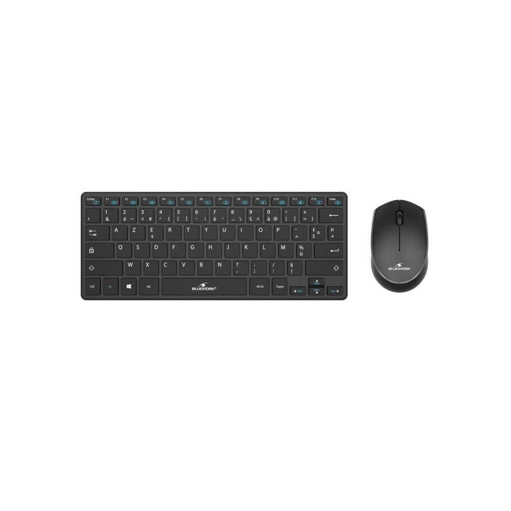 Keyboard and wireless mouse pack - Bluestork - Pack -Mini/FR - Ultra C