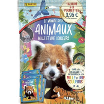 Pack de démarrage - PANINI - Animaux 2025 - Album + 3 pochettes - 15