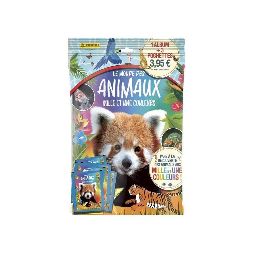 Pack de démarrage - PANINI - Animaux 2025 - Album + 3 pochettes - 15