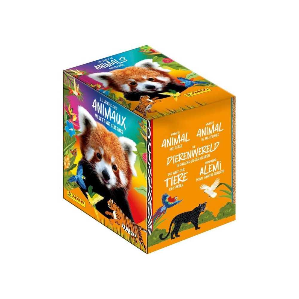 Boîte de Stickers - PANINI - Animaux 2025 - 36 pochettes - 180 sticke