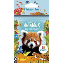 Stickers - PANINI - Animaux 2025 - Blister 13 pochettes + 2 offertes -