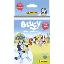 Stickers - PANINI - Bluey 2 - Blister 7 pochettes