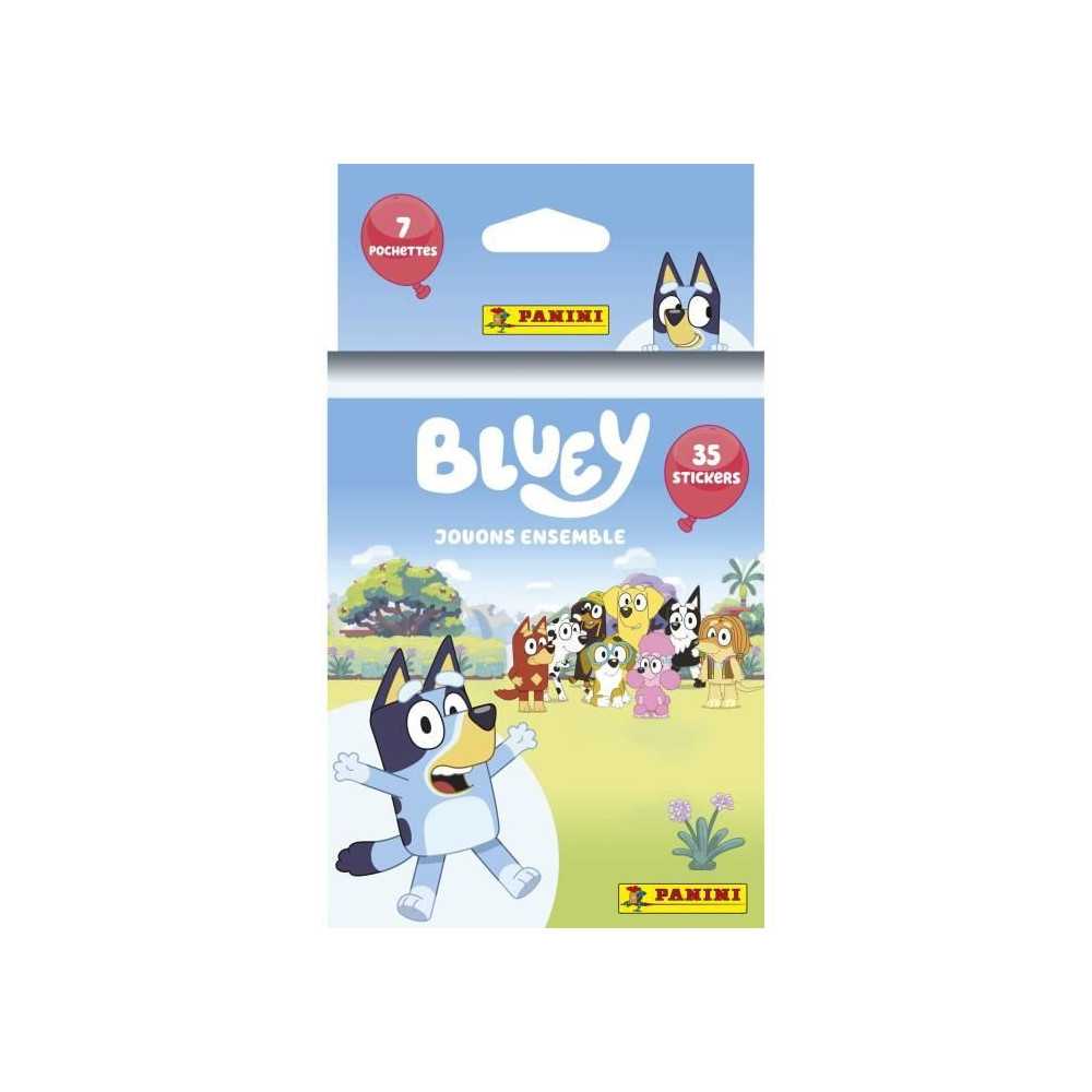 Stickers - PANINI - Bluey 2 - Blister 7 pochettes