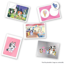 Stickers - PANINI - Bluey 2 - Blister 7 pochettes