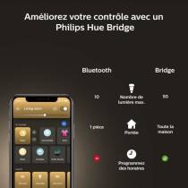 Philips Hue White Ambiance, E27 connected LED bulb, Equivalent 100W, 1