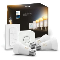 Philips Hue White Atmosphere Starter Kit Connected LED bulb - E27 X3 a