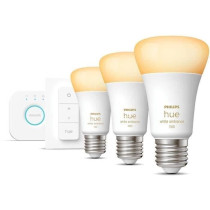 Philips Hue White Atmosphere Starter Kit Connected LED bulb - E27 X3 a