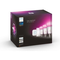 Philips Hue White & Color Ambiance - Starter Kit E27 X3 and Hue remote