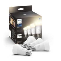 Philips Hue White, E27 connected LED bulb, 60W equivalent, 800 Lumen,