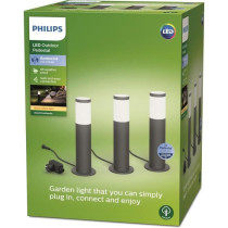 Pack of 3 PHILIPS Garden Link outdoor terminals - Low voltage - 24W, I