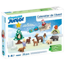 PLAYMOBIL JUNIOR 70297 PLAYMOBIL Junior Advent Calendar, 24 surprises,