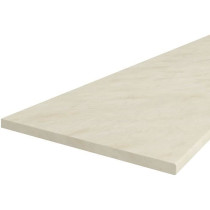 CHAMONIX Plan de travail Stratifié - L 180 cm - Ep 28 mm - Beige mat