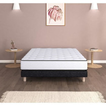 Ensemble sommier et matelas 140 x 190cm - 798 Ressorts ensachés et m