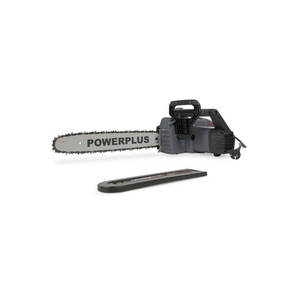 Poweg10110 2200 W electric chainsaw, 40 cm guide, chain automatic lubr