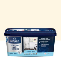 Ripolin off-white satin anti-humidity waterproofing paint 2.5L