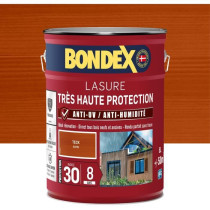 very high protection wood stain 8 years teak 5L Bondex