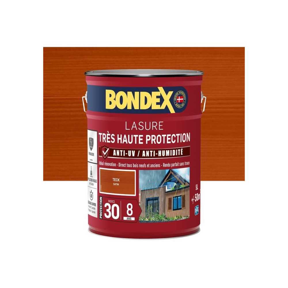 very high protection wood stain 8 years teak 5L Bondex