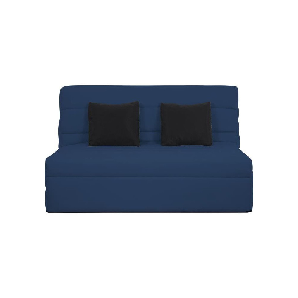 DUNLOPILLO Banquette BZ 2 places - Bleu - ReVEUR