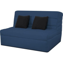 DUNLOPILLO Banquette BZ 2 places - Bleu - ReVEUR