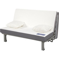 DUNLOPILLO Banquette BZ 2 places - Gris - ReVEUR