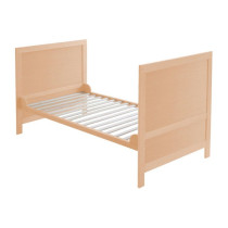 Lit Bébé Évolutif 70x140 - ROBA - Réglable en Hauteur - 3 Barreaux