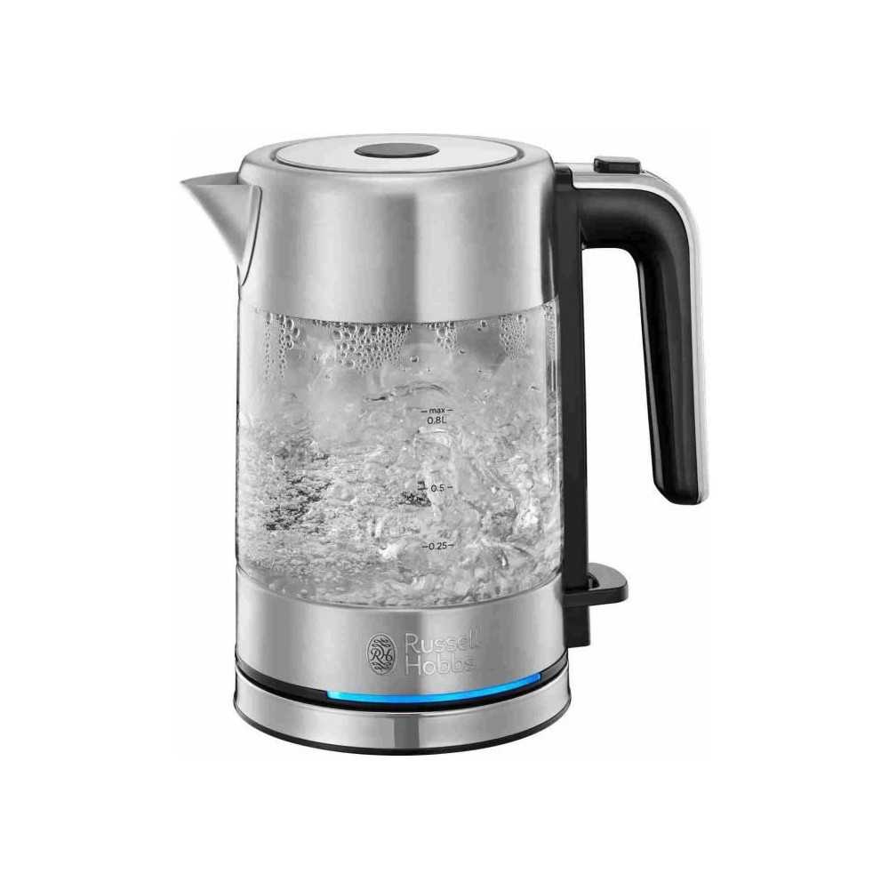 RUSSEL HOBBS 24191-70 - Compact Home Glass Kettle 0.8L - 2200W