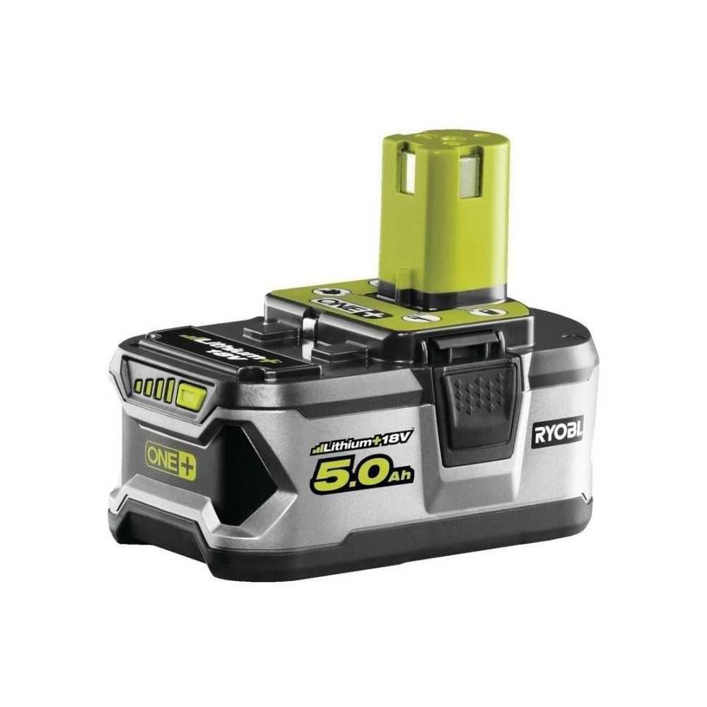 RYOBI - 1 batterie lithium+ 18V ONE+ 5,0 Ah - RB18L50