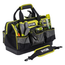 RYOBI - Sac avec fond renforcé 38 x 29 x 20,5 cm pour 1 ou 2 outils -