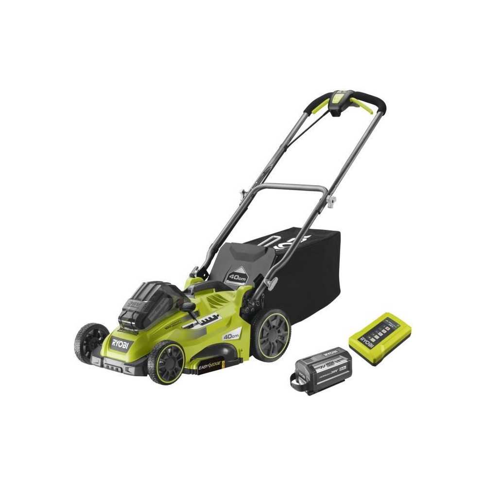 RYOBI - Tondeuse 36V Power Assist™ - Ø coupe 40 cm - ramassage et m