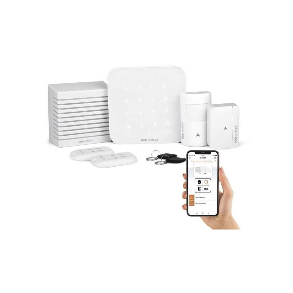 Wireless alarm connected Wi-Fi and GSM 4G - KitAlarm - SCS SENTINEL