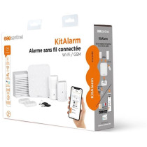 Wireless alarm connected Wi-Fi and GSM 4G - KitAlarm - SCS SENTINEL