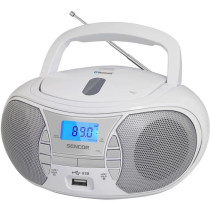 CD Radio Player - SENCOR - SPT 2700 WH - 3 W - CD / Bluetooth / MP3 -