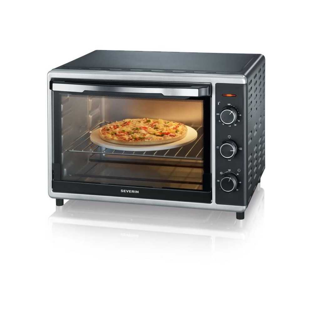 Mini oven heat severin to2058 rotating 42 l, pizza stone and turns, po