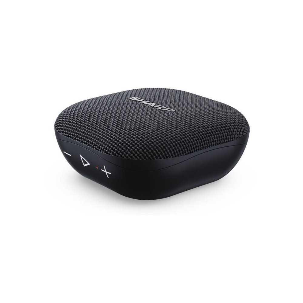 Portable Speaker - SHARP - GX-BT60BK - 6W - Bluetooth 5.0 - Waterproof