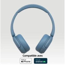 Casque sans fil Bluetooth - SONY - WH-CH520L - Bleu