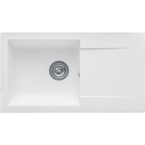 STRADOUR Sink built in EINNA, in SMC WHITE UNI - 17, 1 bowl, size 78 *