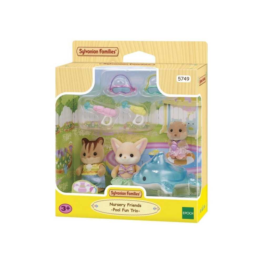 SYLVANIAN FAMILIES 5749 - The Baby Trio at the Pool