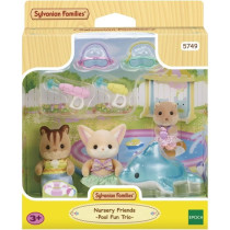 SYLVANIAN FAMILIES 5749 - The Baby Trio at the Pool