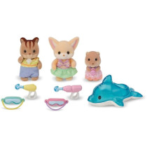 SYLVANIAN FAMILIES 5749 - The Baby Trio at the Pool