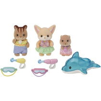 SYLVANIAN FAMILIES 5749 - The Baby Trio at the Pool