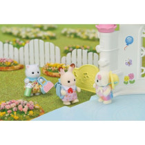 The Baby Duo on a Walk - SYLVANIAN FAMILIES - 5747 - Chocolate Rabbit