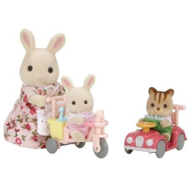 SYLVANIAN FAMILIES 5040 Tricycle & Mini Car Babies