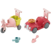 SYLVANIAN FAMILIES 5040 Tricycle & Mini Car Babies