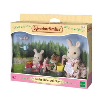 SYLVANIAN FAMILIES 5040 Tricycle & Mini Car Babies